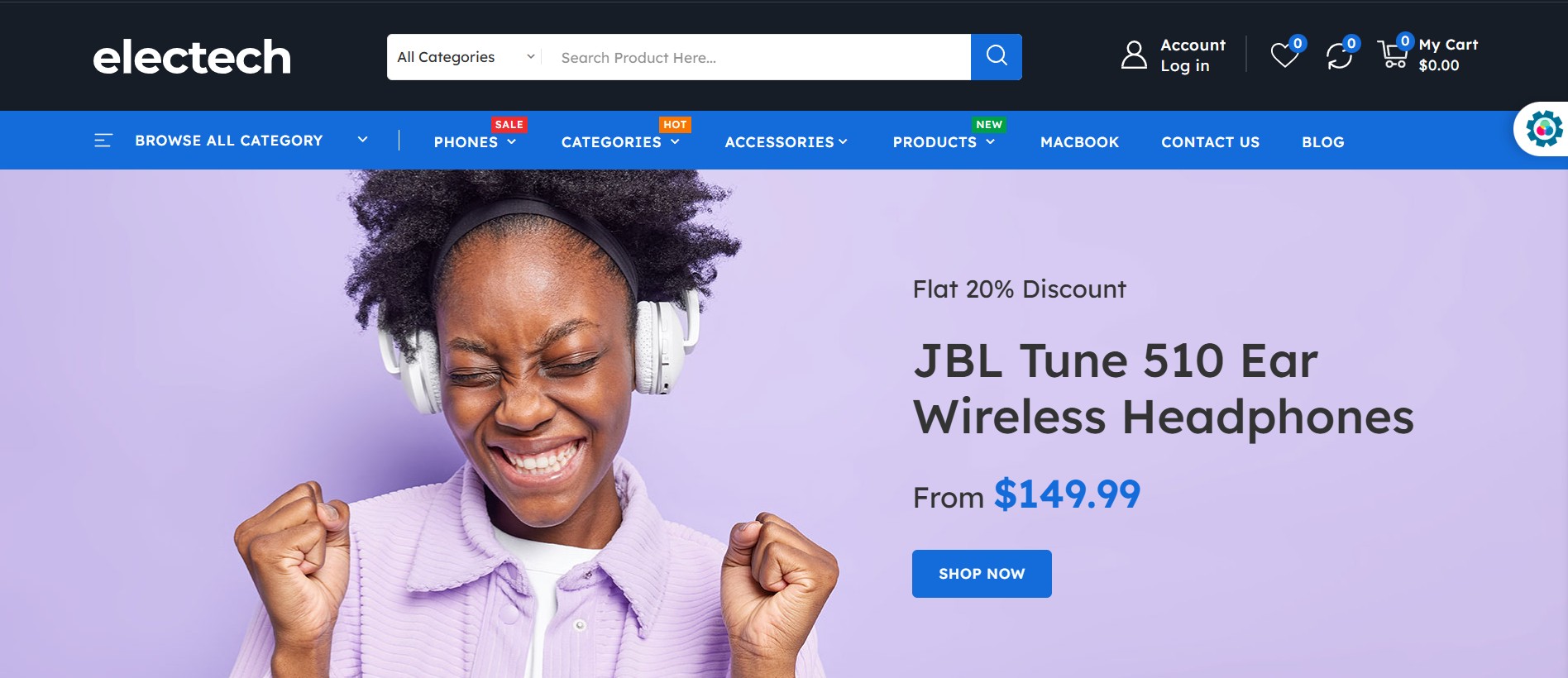 Basic E-Commerce Website