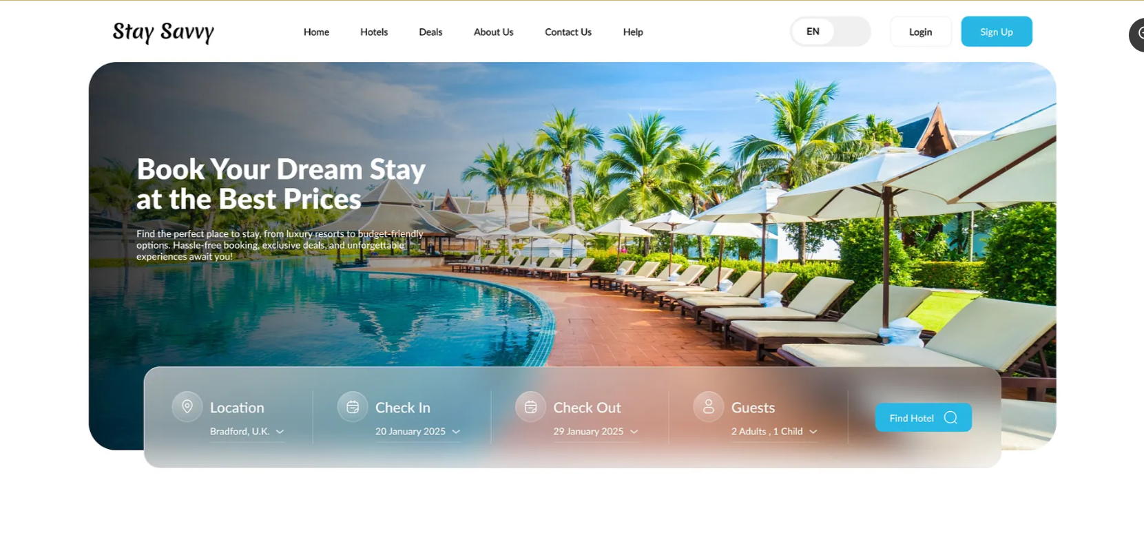 Hotel Booking Web App